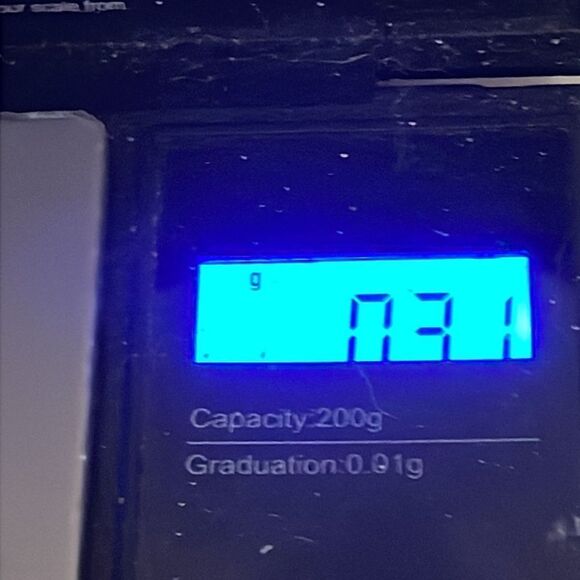 .33” American Girl doll Elizabeth gold tone w/pink sapphire colored gem earrings - Picture 8 of 8